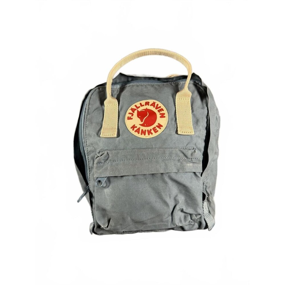 Fjallraven Kanken Mini Backpack Blue Classic Canvas Small Backpack